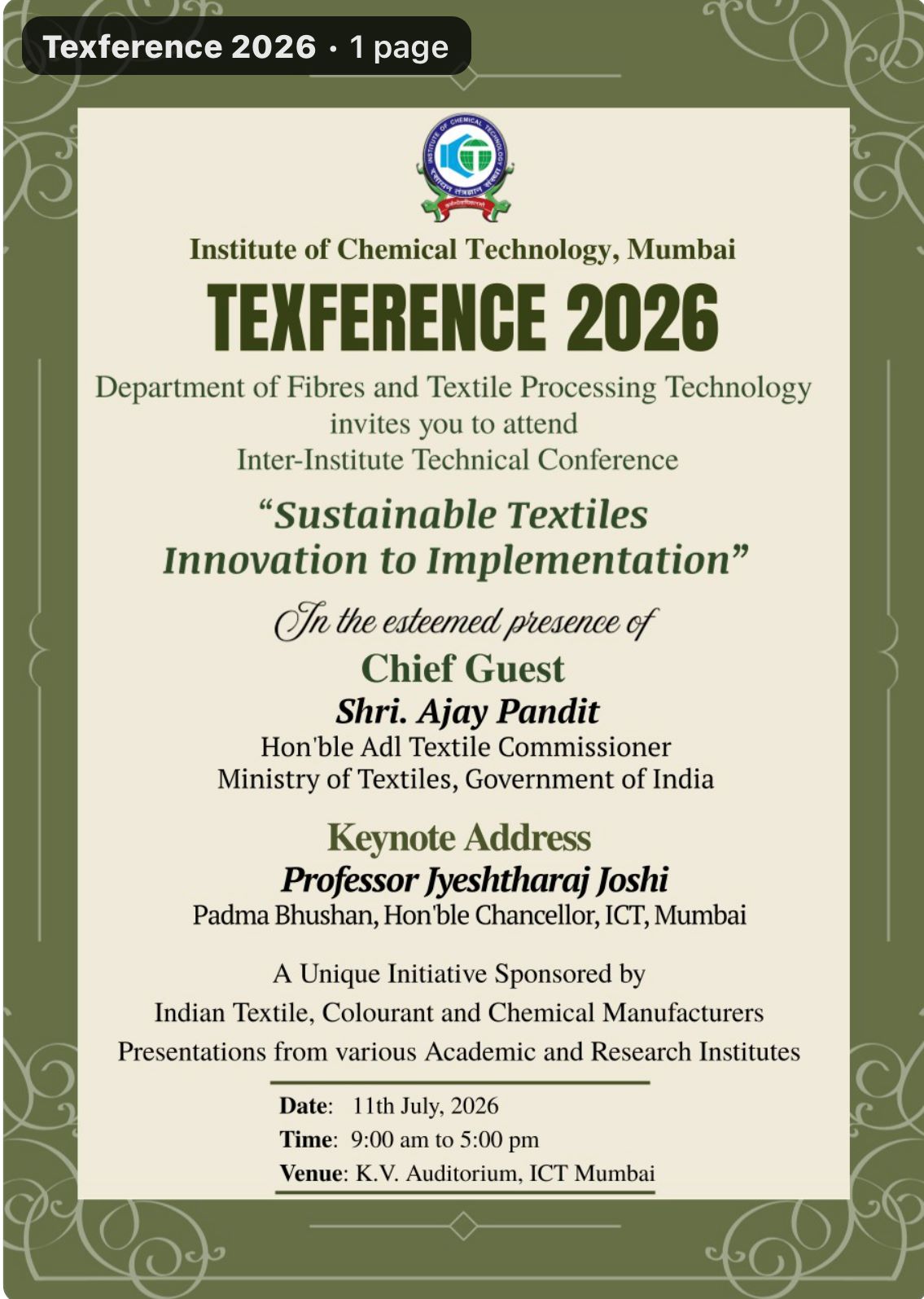 TEXFERENCE2026